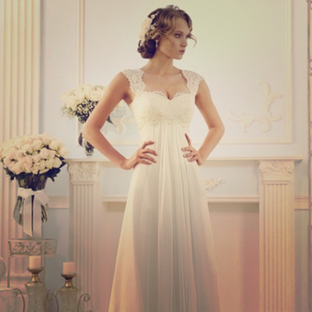White Aline dress good for wedding or summer party
